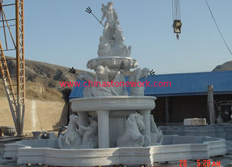 China White marble garden water fountain supplier