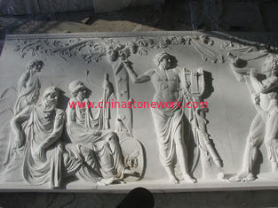 China white marble relief supplier
