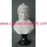 China white Marble woman bust  Figurine supplier