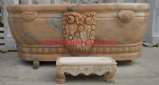 China marble bathtub supplier