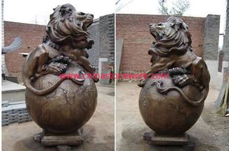 China bronze lion statue supplier
