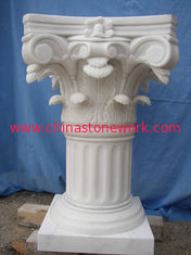 China white marble Corinthian column supplier