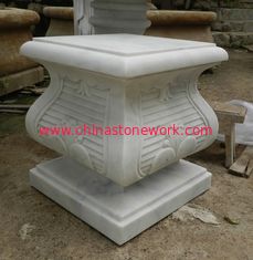 China white marble pillar supplier