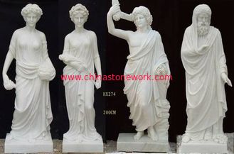 China white marble lady sculpture supplier