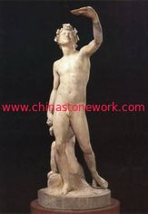China white marble nude man statue supplier