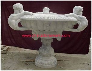 China high quality marble decoration flowerpot supplier