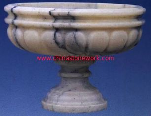 China beautiful  decoration stone flowerpot supplier