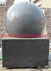 China grey marble water fountain supplier