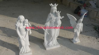 China marble angel for monument supplier