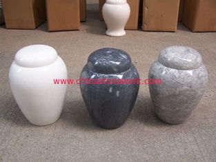 China hand made marble urn supplier