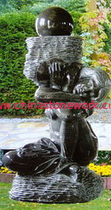 China garden marble girl statue water fountain supplier