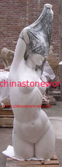 China beautiful nude lady marble bust supplier