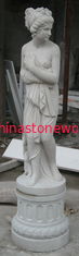 China handcarved granite lady statue supplier