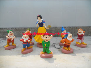 China resin Snow White and the Seven Dwarfs supplier