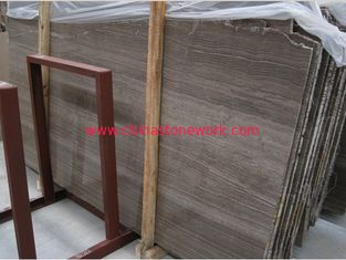 China coffee Wooden Vein Marble Slab supplier