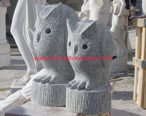 China granite owl statue supplier
