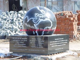 China garden water ball fountain supplier