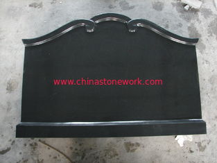China China black granite memorial supplier