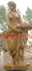 China handcarved granite woman statue supplier