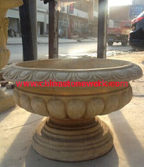 China fiberglass resin flowerpot planter supplier